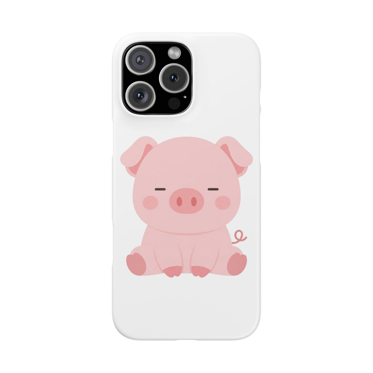 Heo Mập (Chubby Pig) iPhone Snap Case