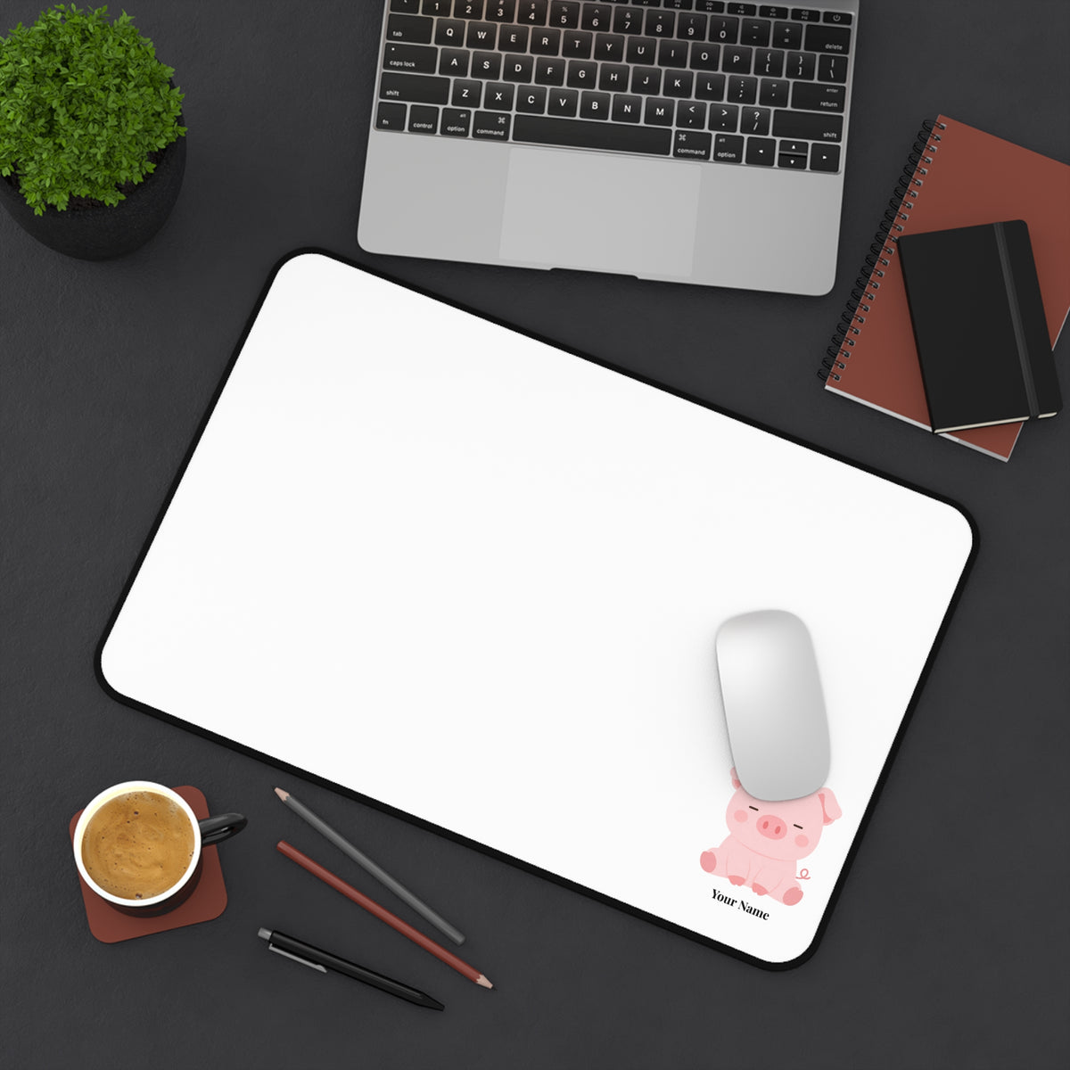 Heo Mập (Chubby Pig) Desk Mat