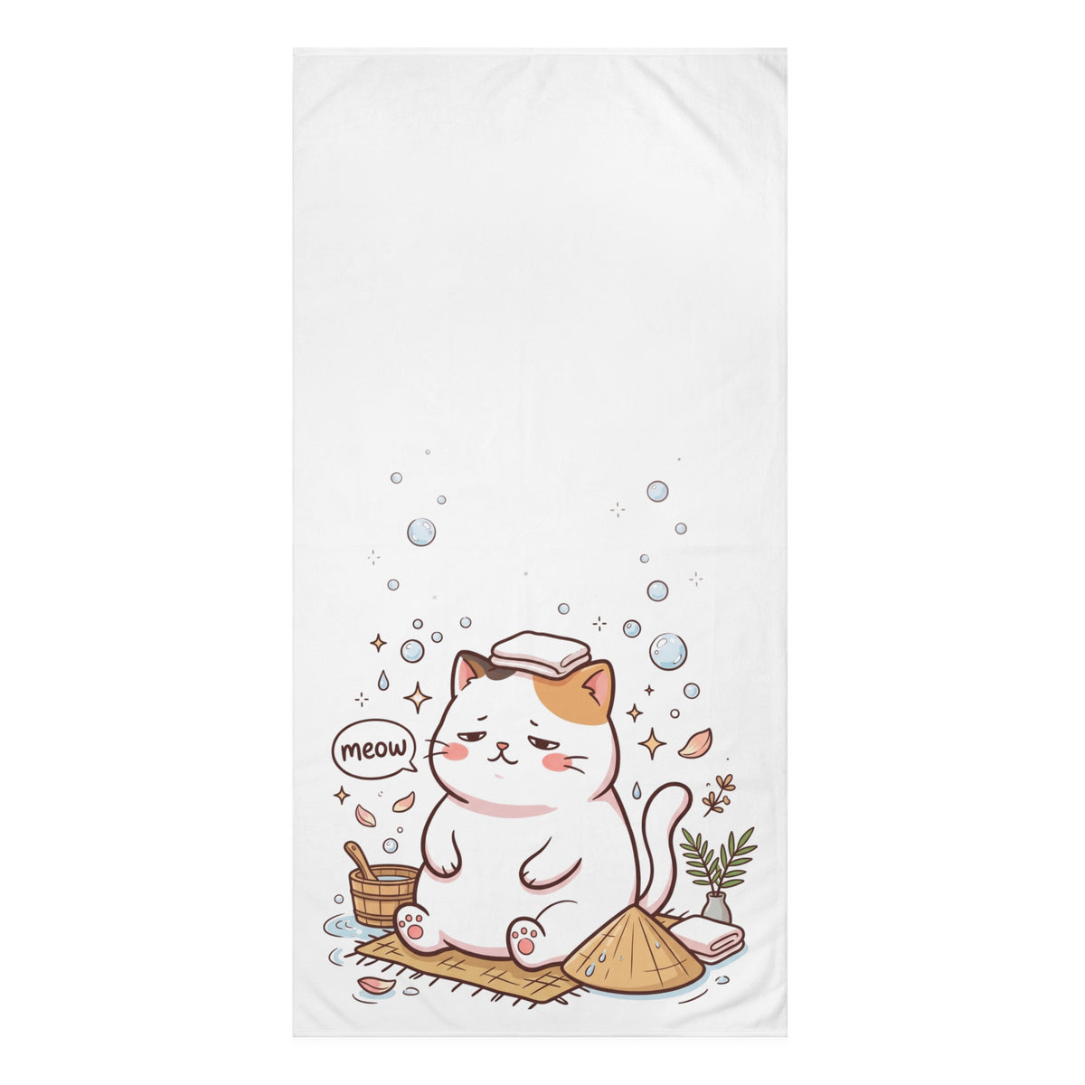 Mèo Mập (Chubby Cat) Cute Towel