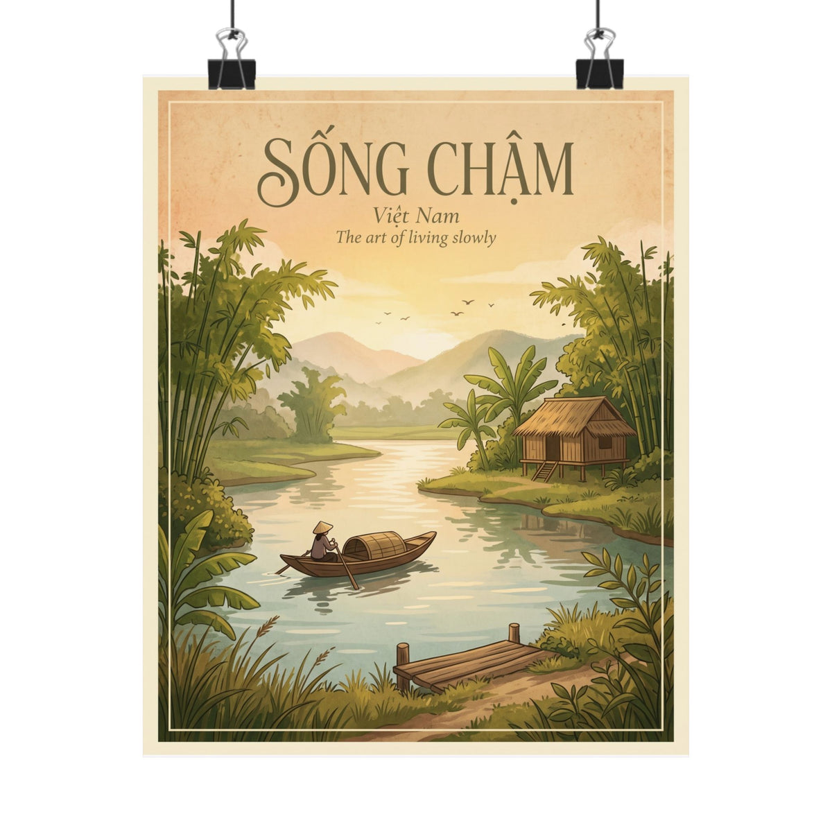 Vietnam River Landscape