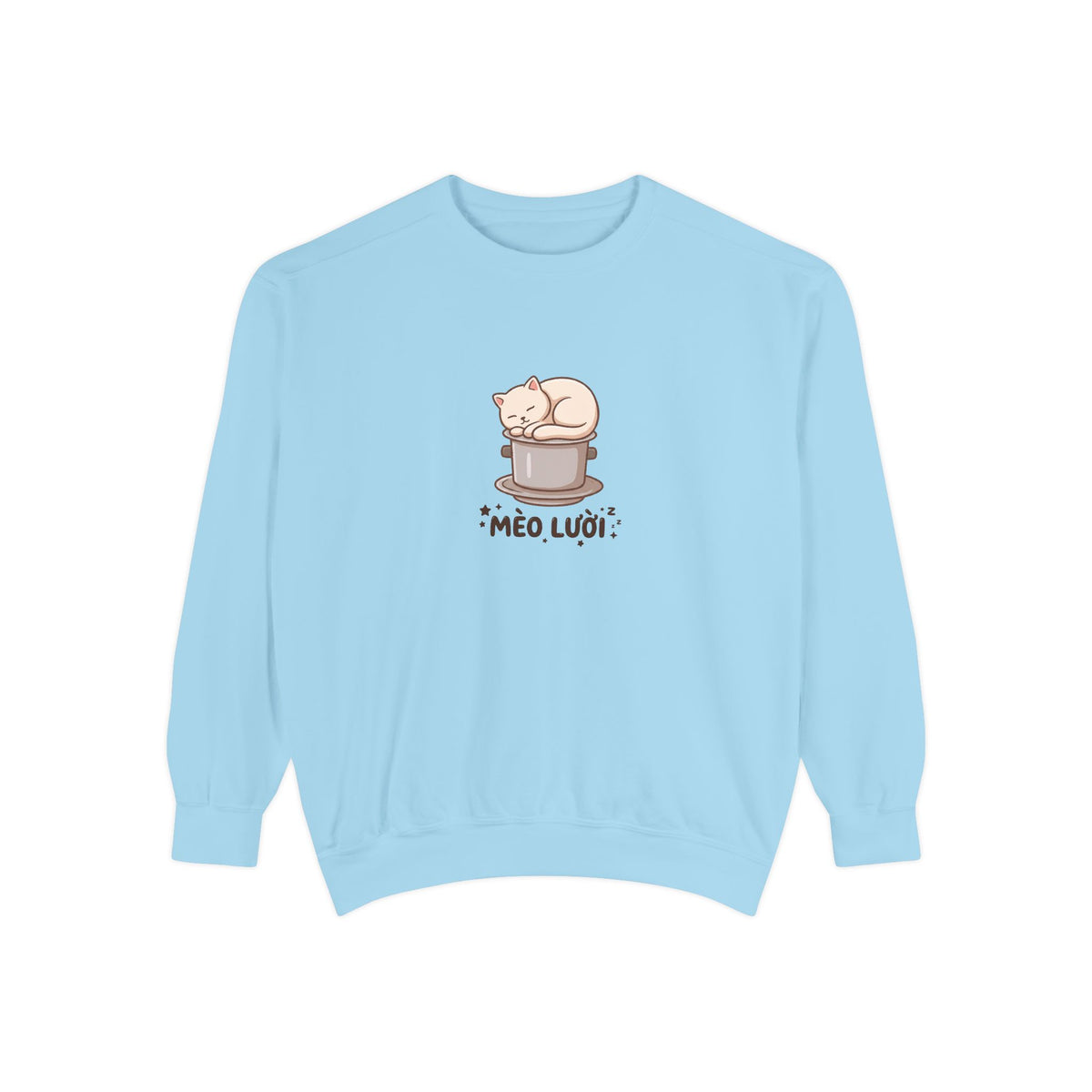 Mèo Lười (Lazy Cat) Coffee Lover Sweatshirt