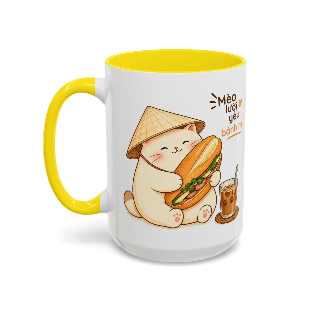Cute Mèo Mập (Chubby Cat) Coffee Mug
