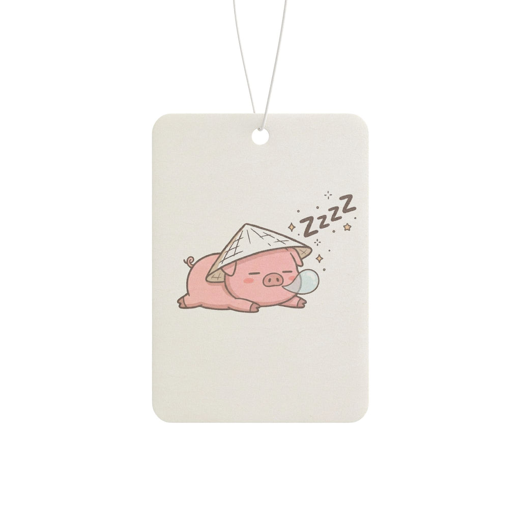 Heo Mập (Chubby Pig) Sleeping Pig Car Air Freshener