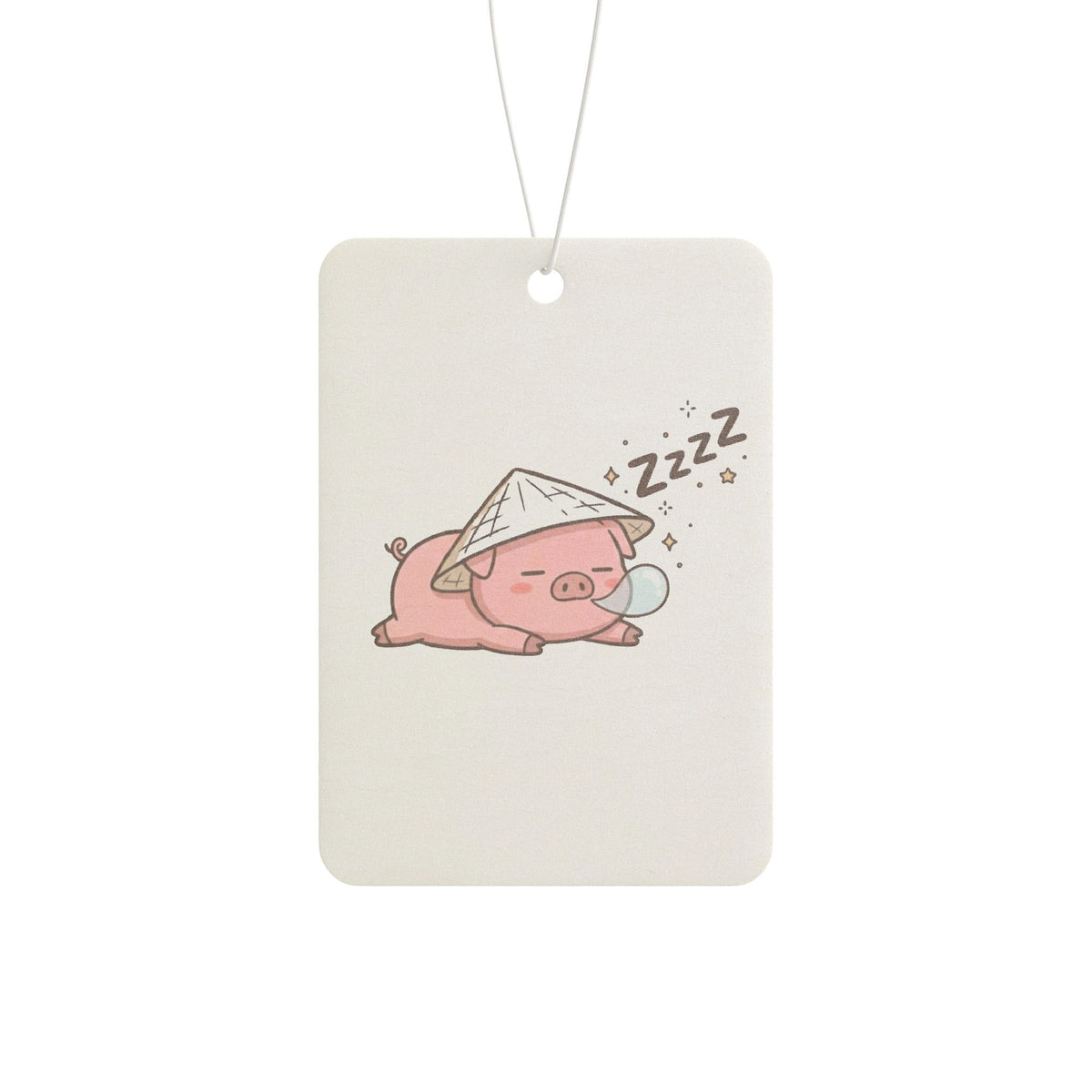 Heo Mập (Chubby Pig) Sleeping Pig Car Air Freshener