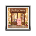 Cute Heo Mập (Chubby Pig) Jewelry Box