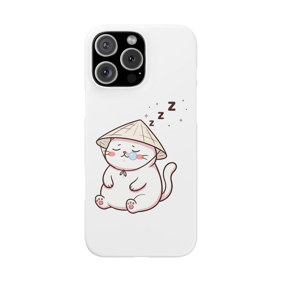 Mèo Lười (Lazy Cat) Sleeping Cat iPhone Snap Case
