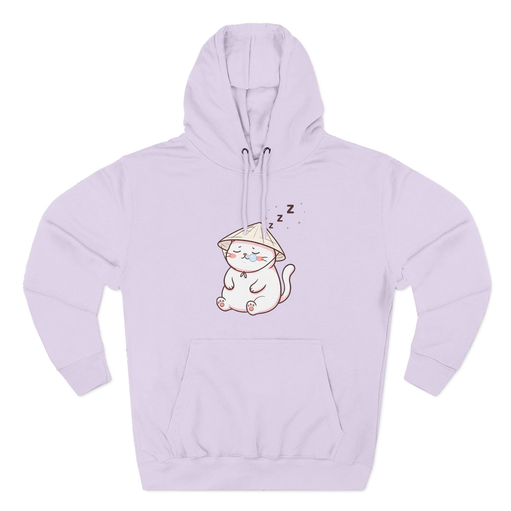Cute Lazy Sleeping Cat Hoodie