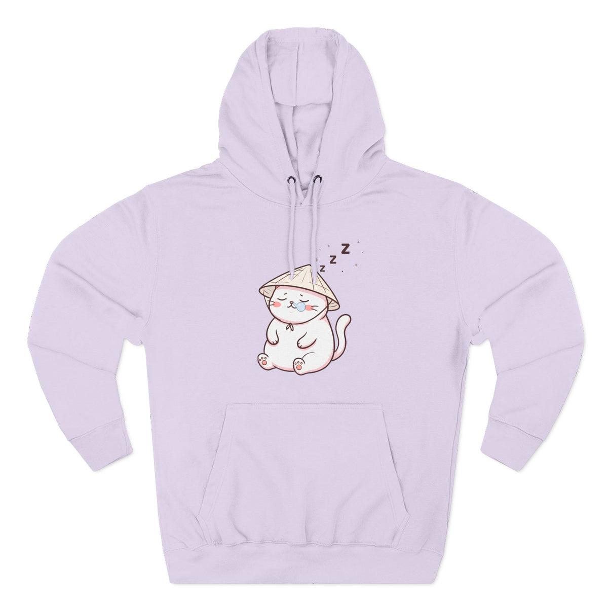 Cute Lazy Sleeping Cat Hoodie