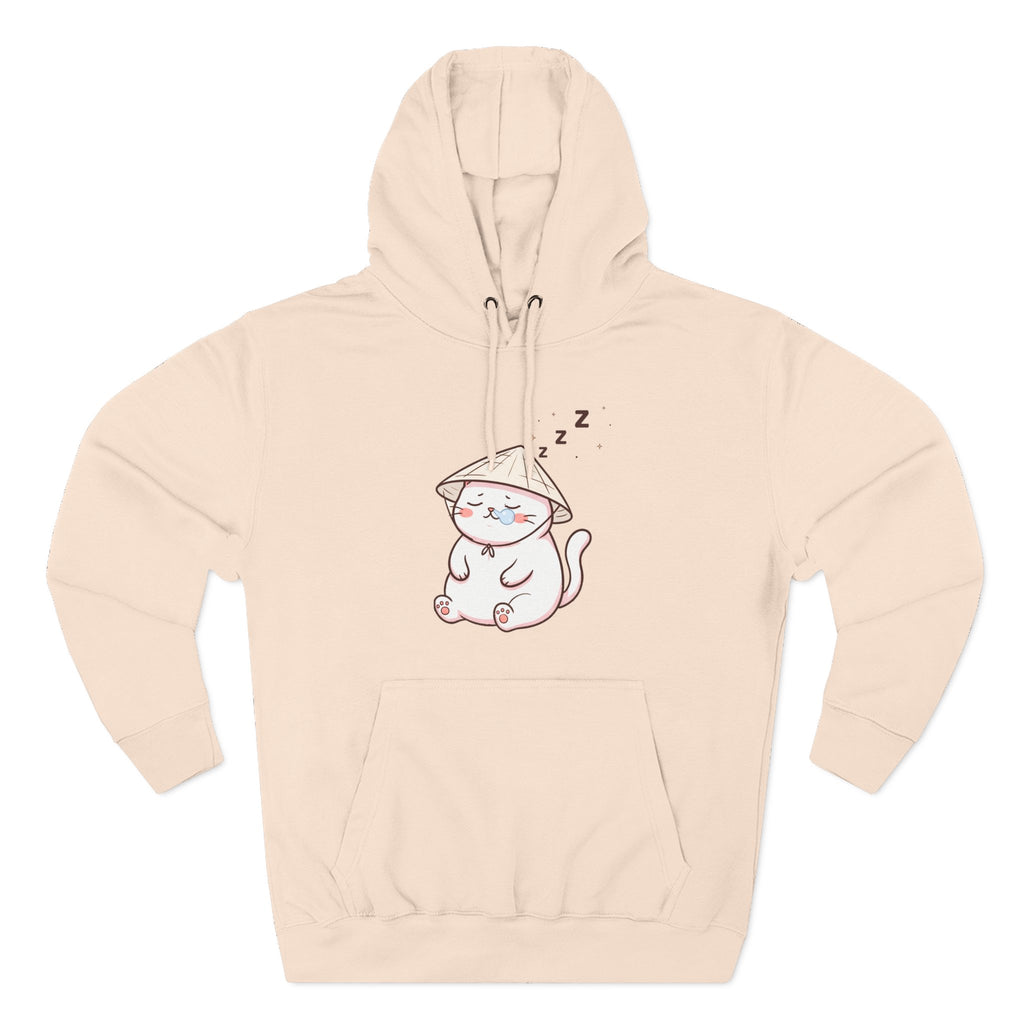 Cute Lazy Sleeping Cat Hoodie