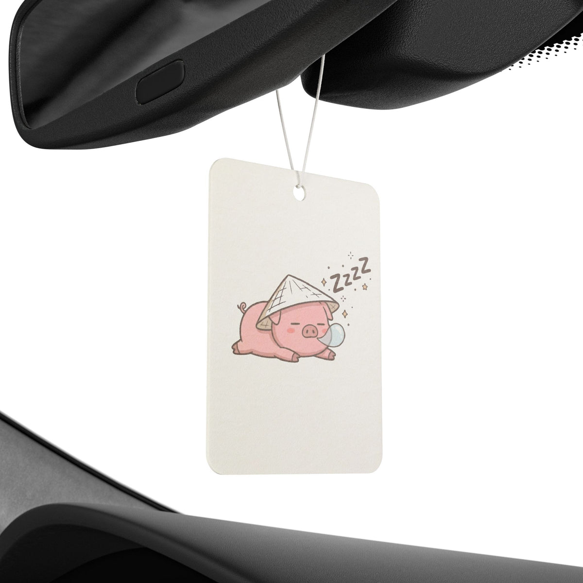 Heo Mập (Chubby Pig) Sleeping Pig Car Air Freshener