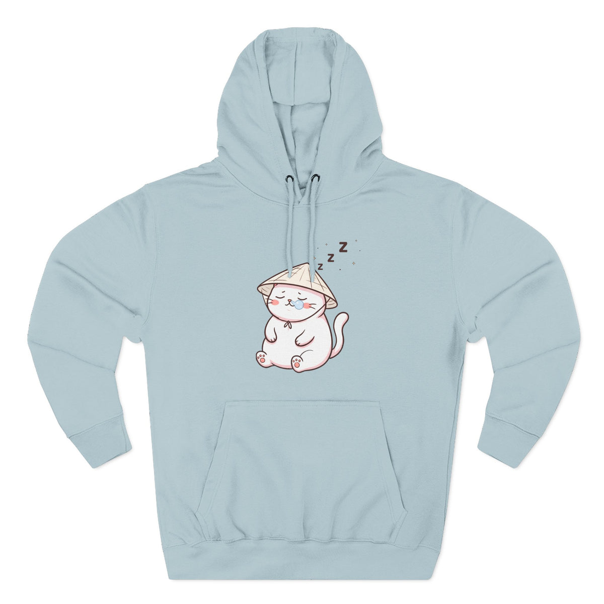 Cute Lazy Sleeping Cat Hoodie