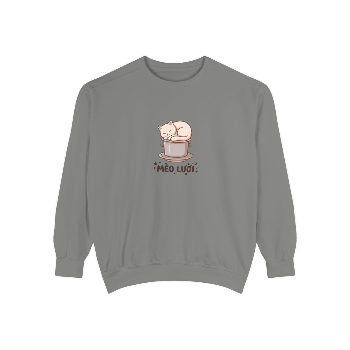 Mèo Lười (Lazy Cat) Coffee Lover Sweatshirt