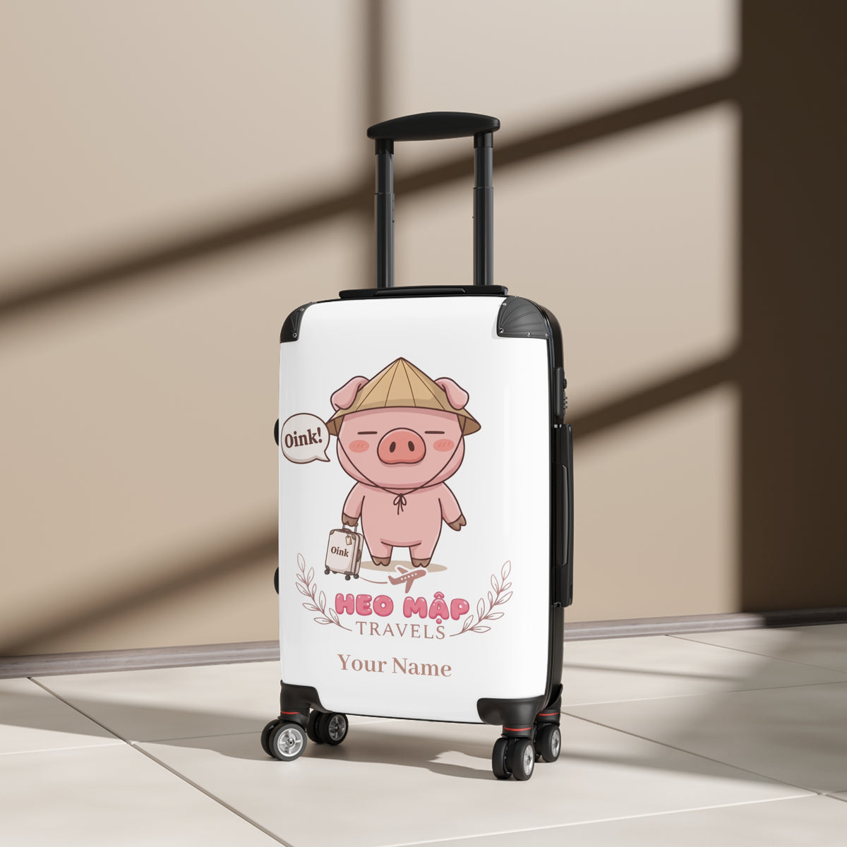 Heo Mập (Chubby Pig) Travels Suitcase