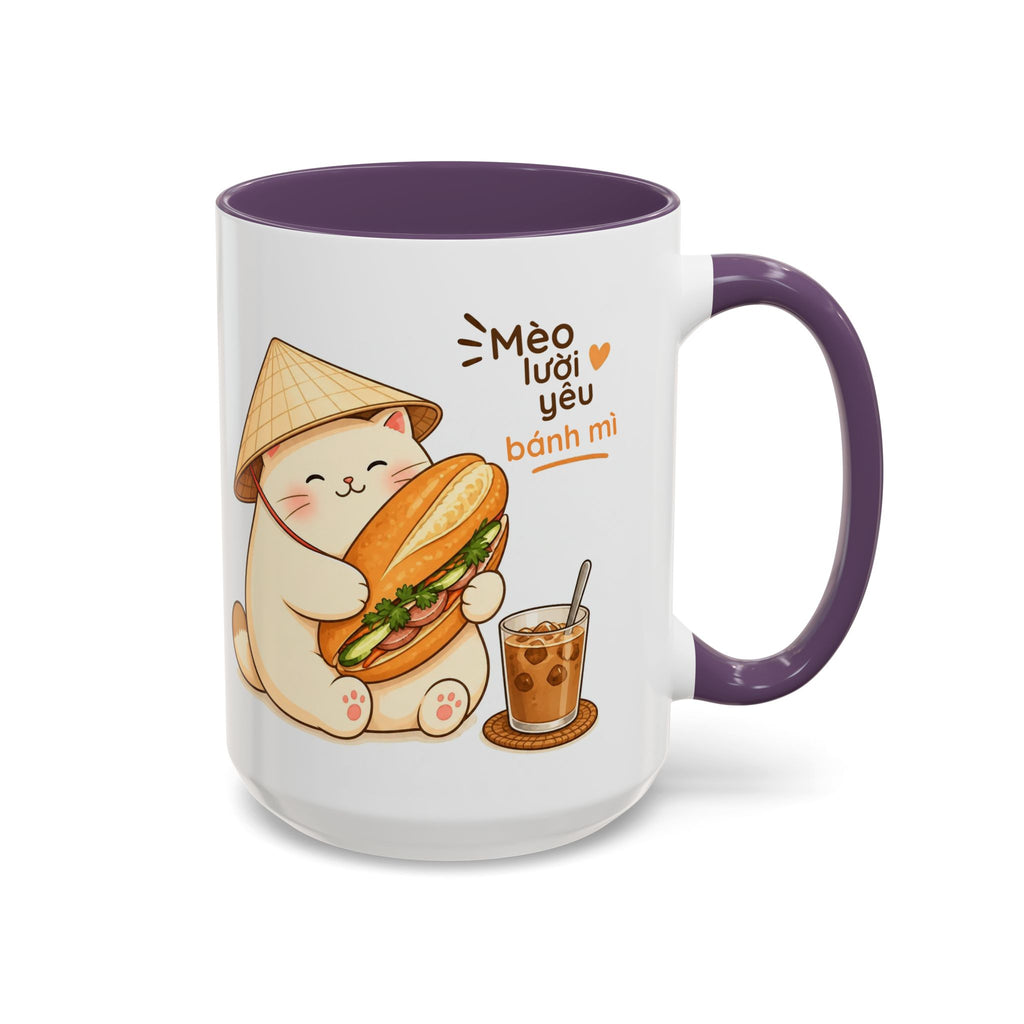 Cute Mèo Mập (Chubby Cat) Coffee Mug