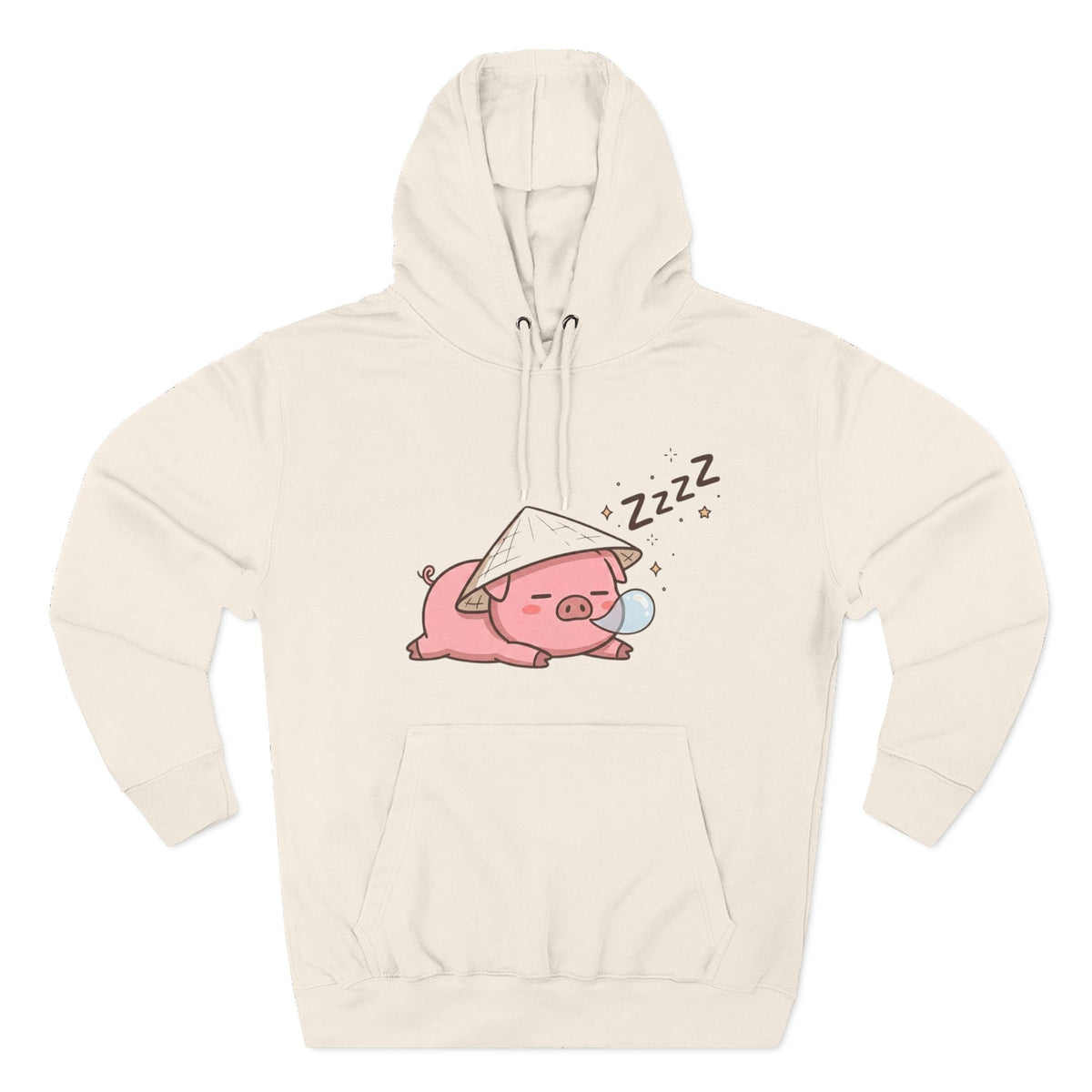 Heo Mập (Chubby Pig) Sleeping Pig Hoodie