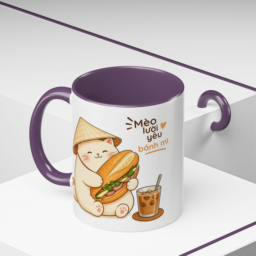 Cute Mèo Mập (Chubby Cat) Coffee Mug