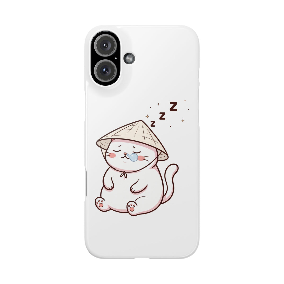 Mèo Lười (Lazy Cat) Sleeping Cat iPhone Snap Case