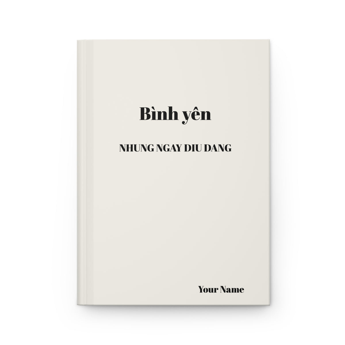 Vietnamese Mindfulness Journal, Bình Yên Notebook