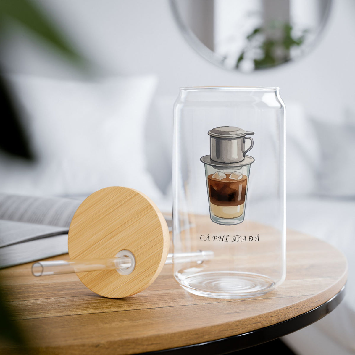 Vietnamese Iced Coffee Glass Can