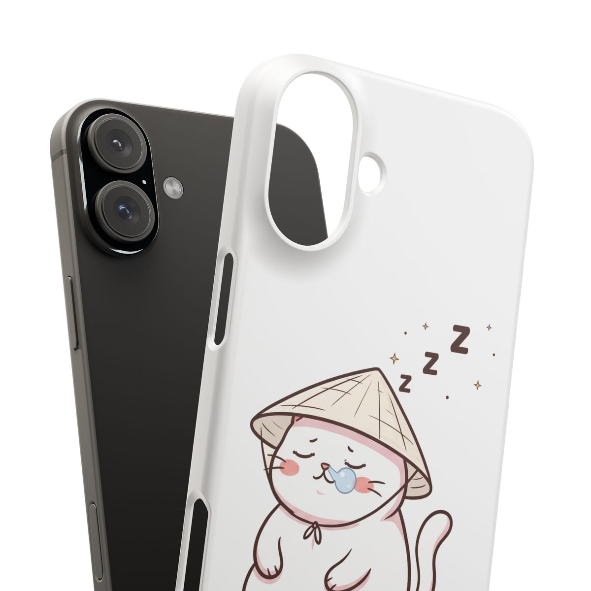 Mèo Lười (Lazy Cat) Sleeping Cat iPhone Snap Case