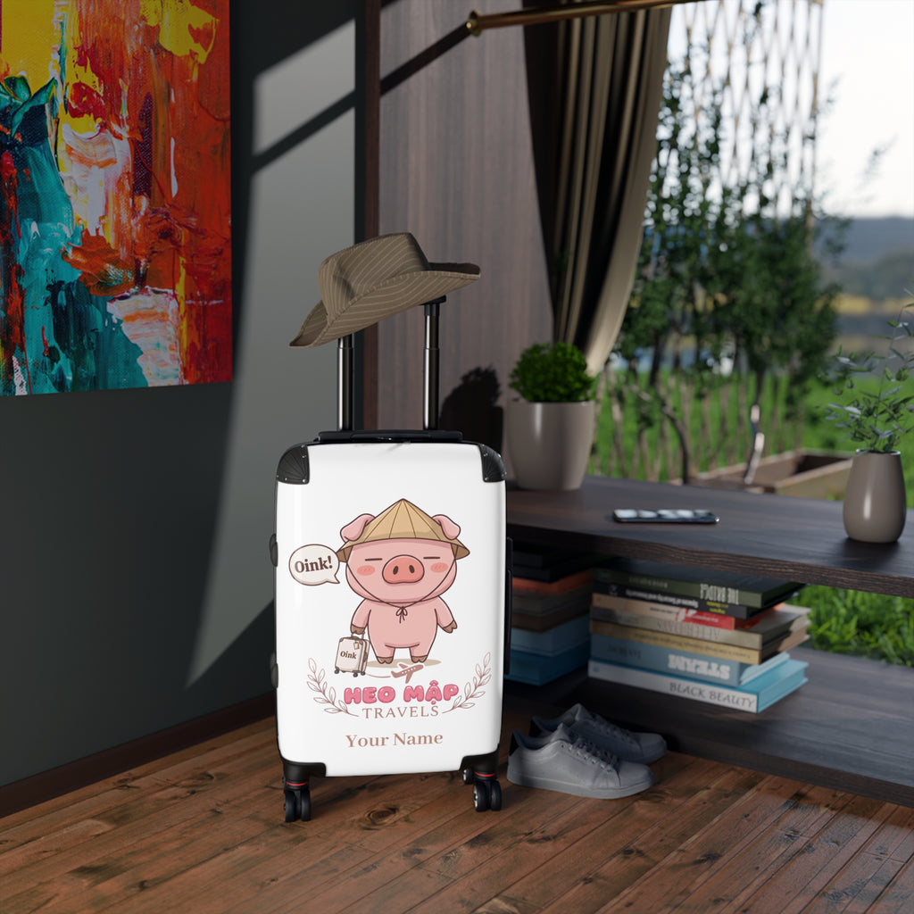 Heo Mập (Chubby Pig) Travels Suitcase