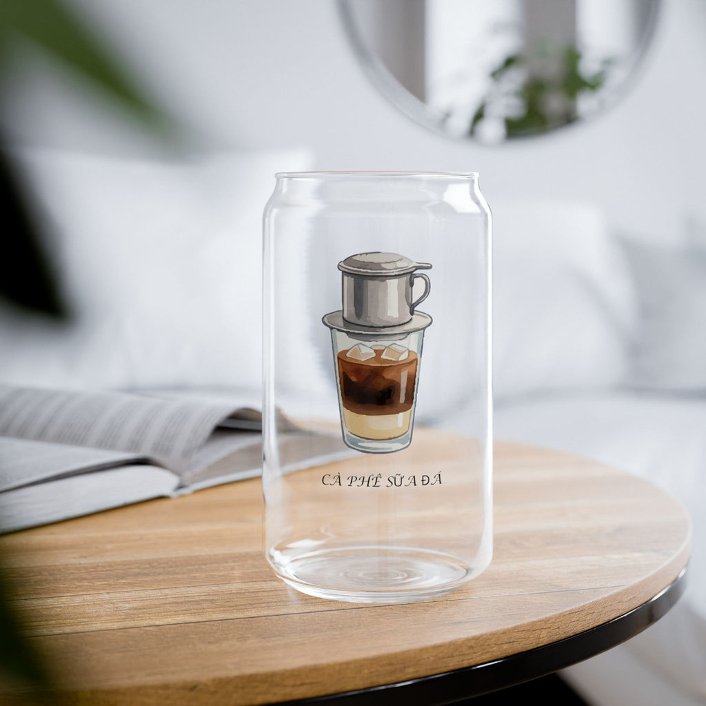 Vietnamese Iced Coffee Glass Can