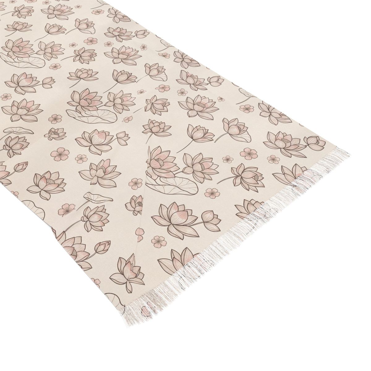 Vietnamese Lotus Minimalist Light Scarf