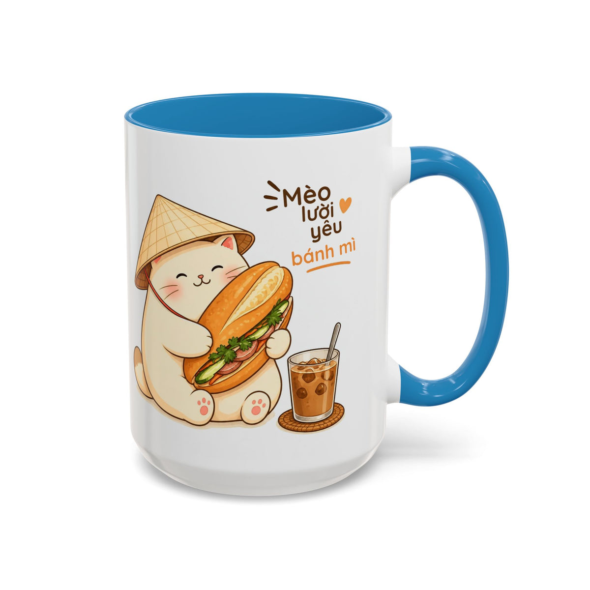 Cute Mèo Mập (Chubby Cat) Coffee Mug