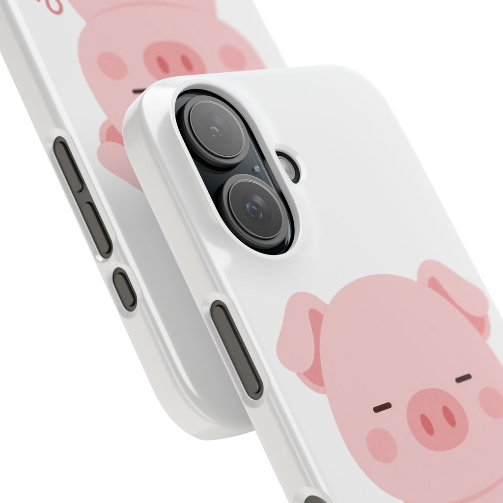 Heo Mập (Chubby Pig) iPhone Snap Case